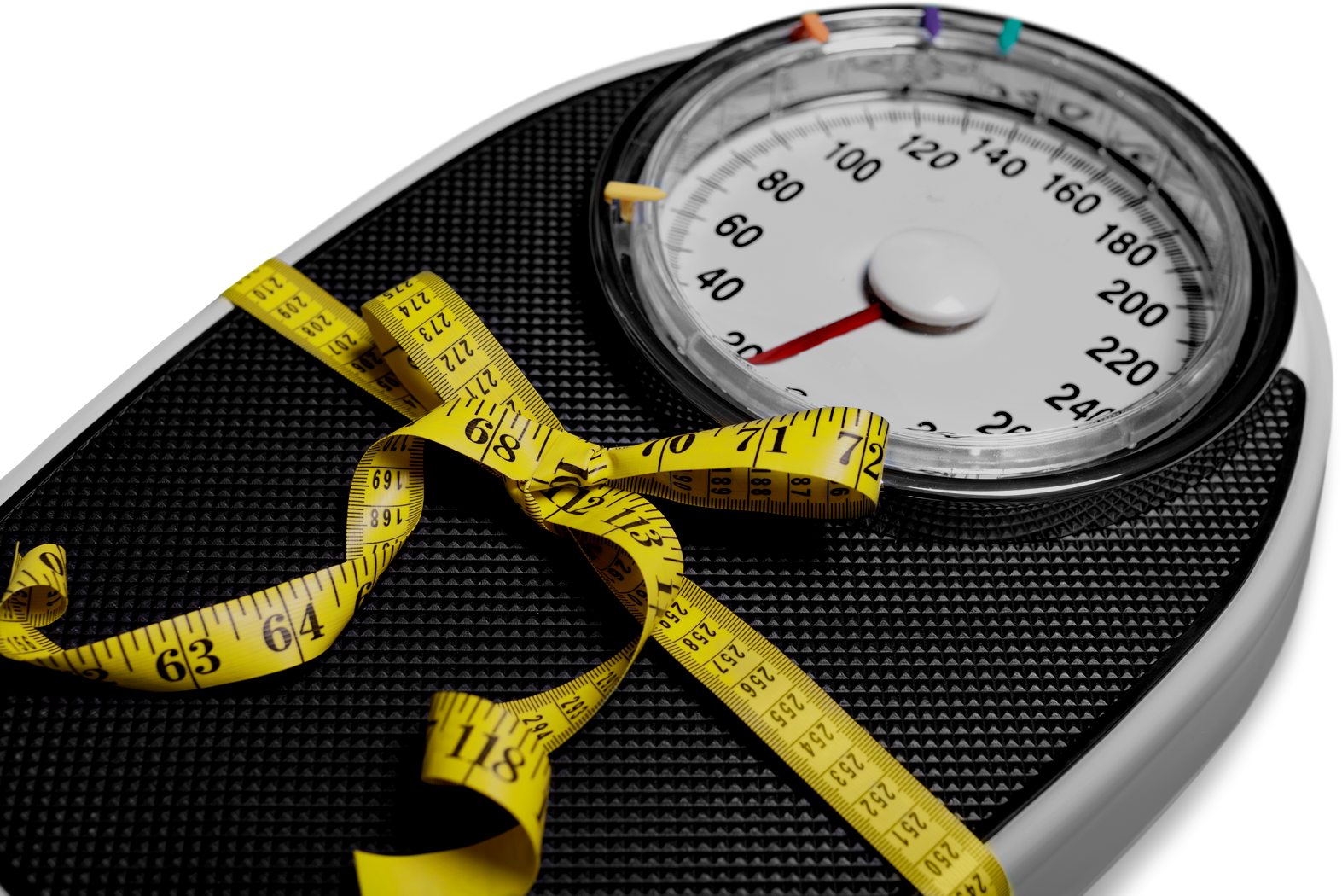 Weighing Scale and Measuring Tape